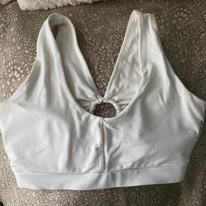 Gymshark x Whitney Simmons V2 bra in unbleached